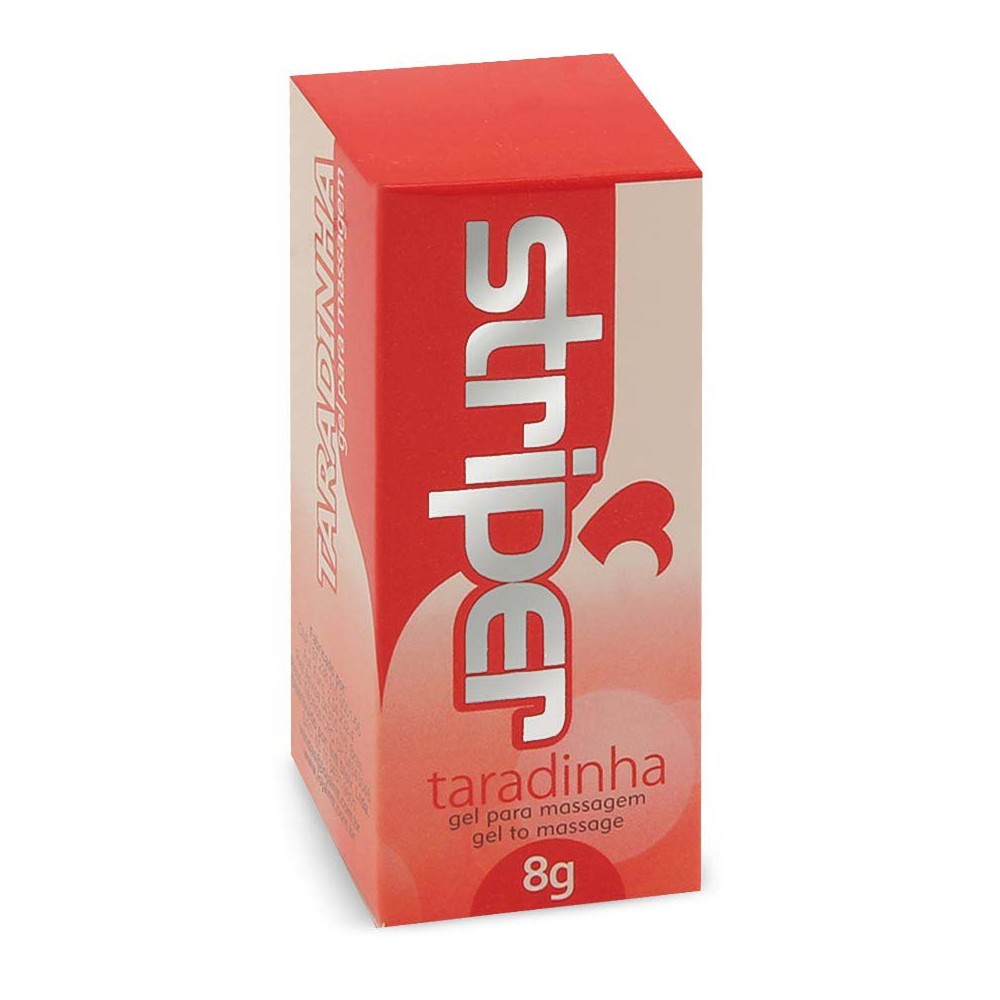 GEL TARADINHA FACILITADOR DO ORGASMO FEMININO STRIPER 8G