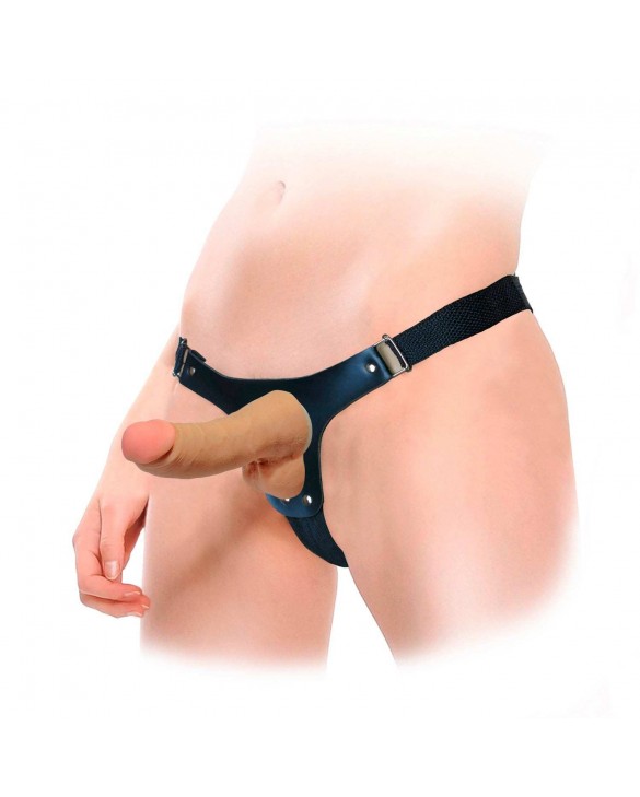 PÊNIS FAL EM CYBERSKIN ARTICULADO COM CINTA E VAC-U-LOC foto 1 PÊNIS FAL EM CYBERSKIN ARTICULADO COM CINTA E VAC-U-LOC foto 1