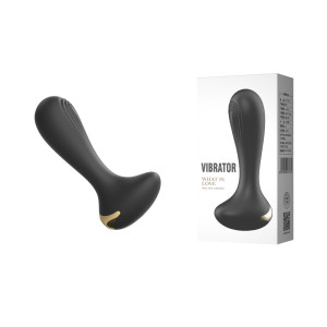 Plug anal em silicone com...