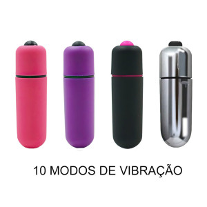 Vibrador Mini Power Bullet,...